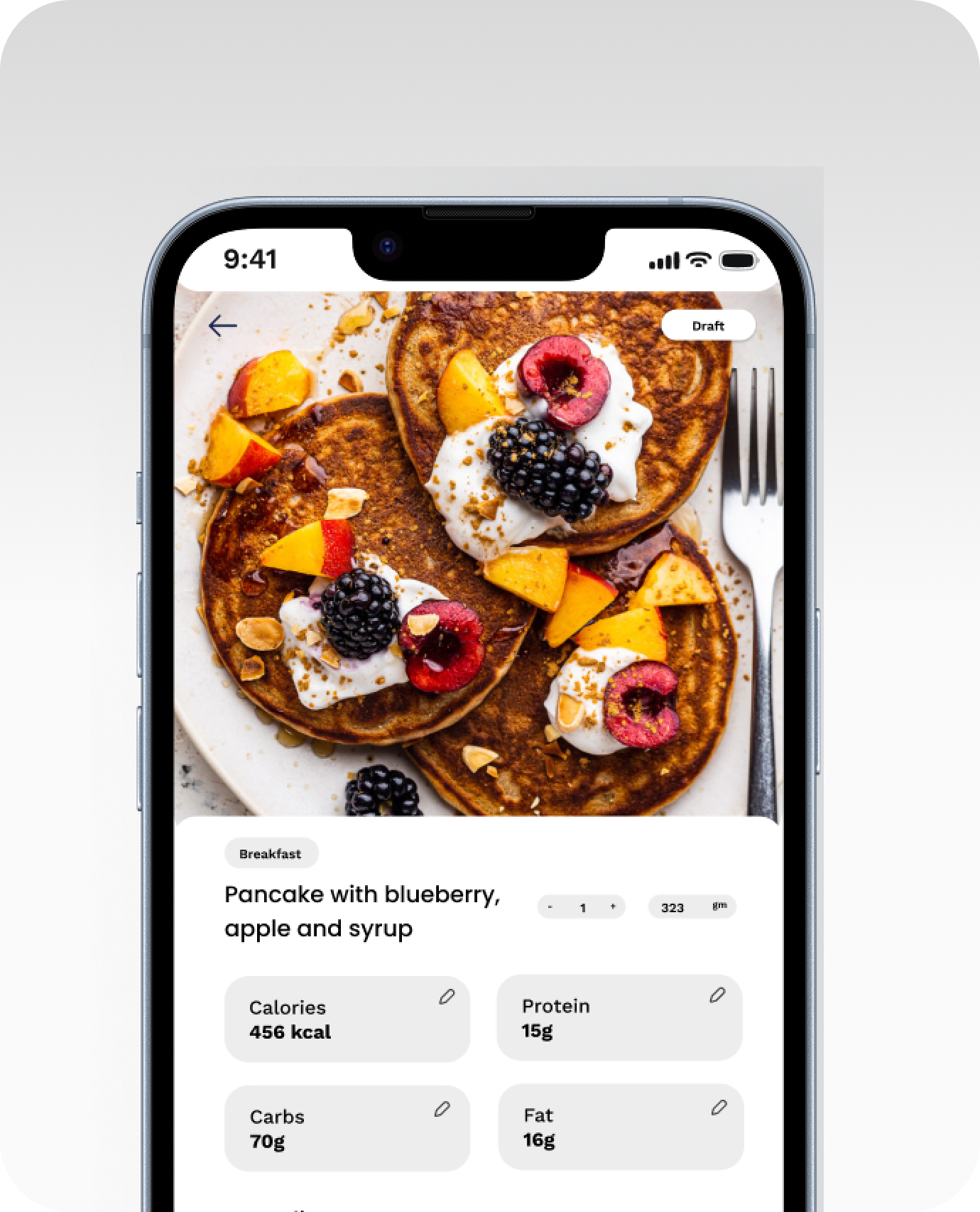 Track Your <br> Food With a <br> Picture